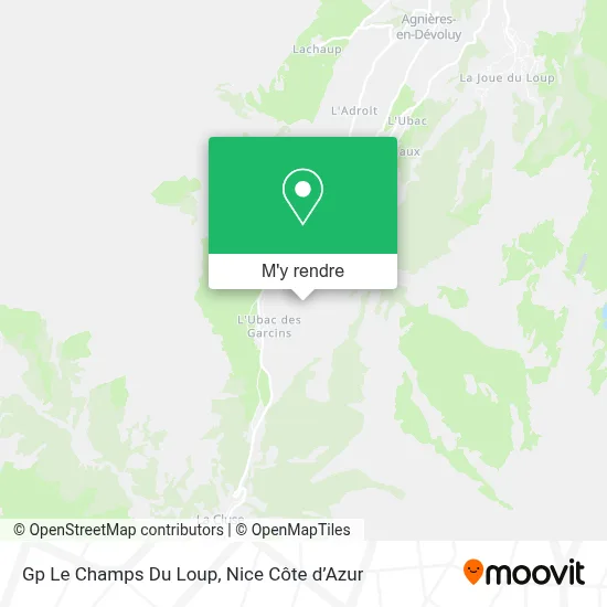 Gp Le Champs Du Loup plan