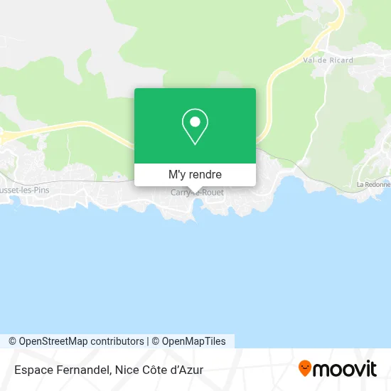 Espace Fernandel plan