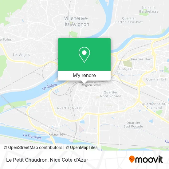Le Petit Chaudron plan