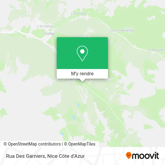 Rua Des Garniers plan
