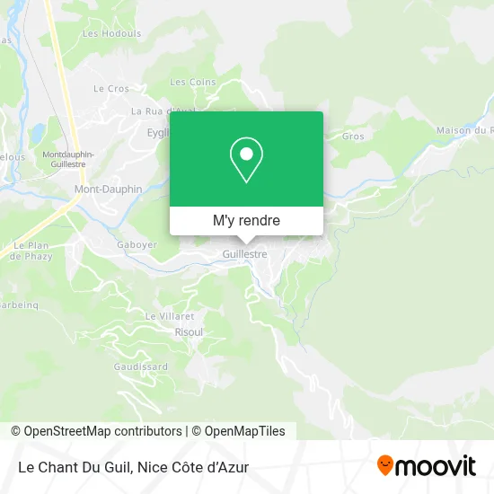 Le Chant Du Guil plan