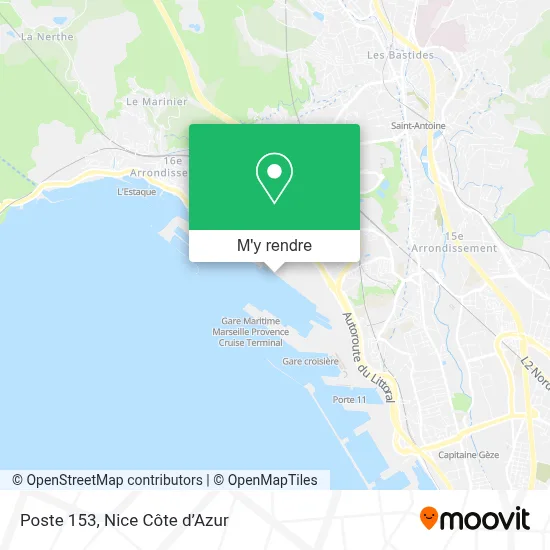 Poste 153 plan