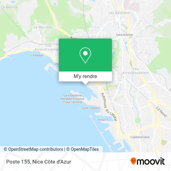 Poste 155 plan