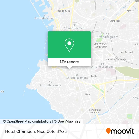 Hôtel Chambon plan