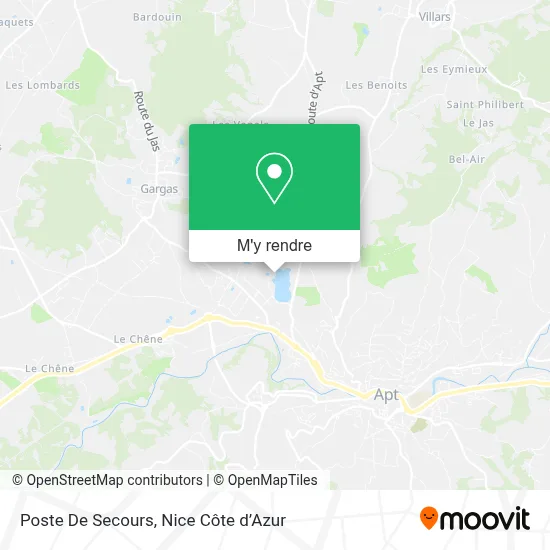 Poste De Secours plan
