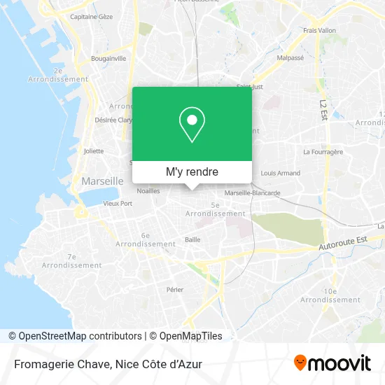 Fromagerie Chave plan