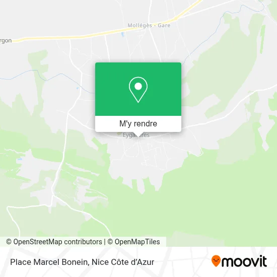 Place Marcel Bonein plan