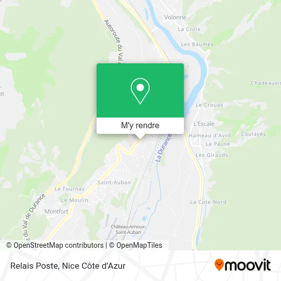 Relais Poste plan
