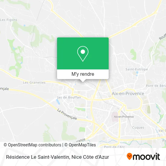 Résidence Le Saint-Valentin plan