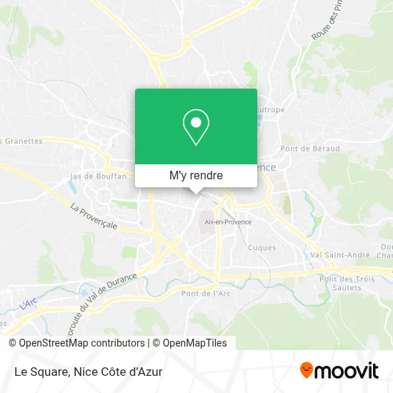 Le Square plan