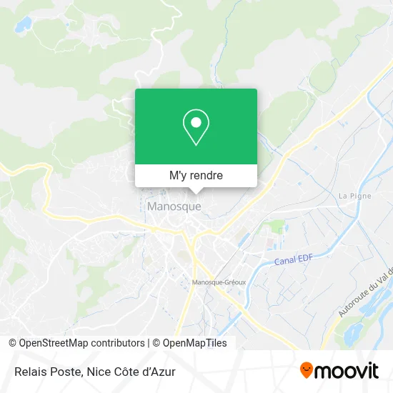 Relais Poste plan