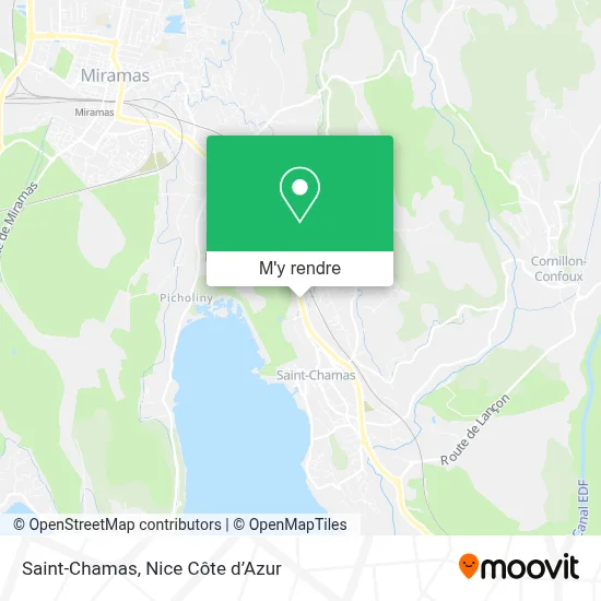 Saint-Chamas plan