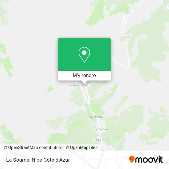 La Source plan