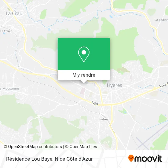 Résidence Lou Baye plan