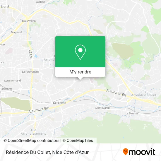 Résidence Du Collet plan