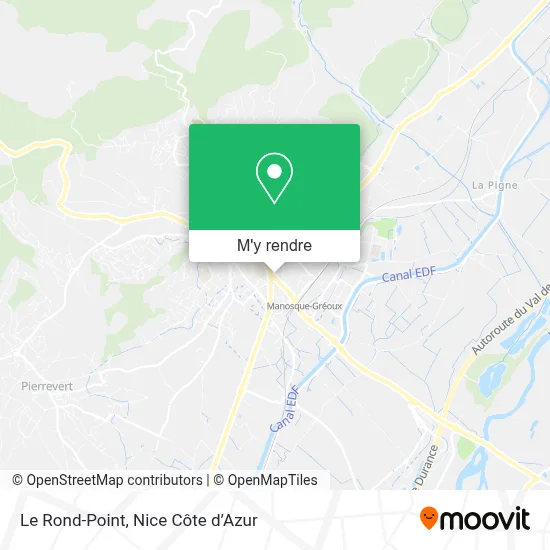 Le Rond-Point plan