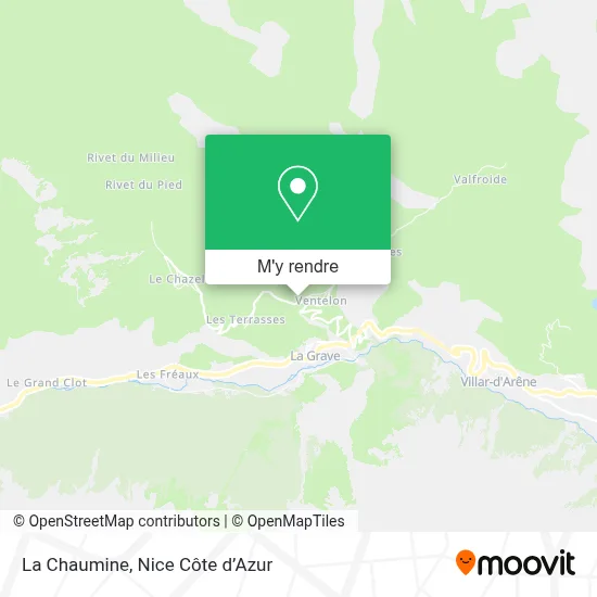 La Chaumine plan