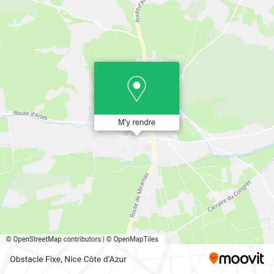 Obstacle Fixe plan