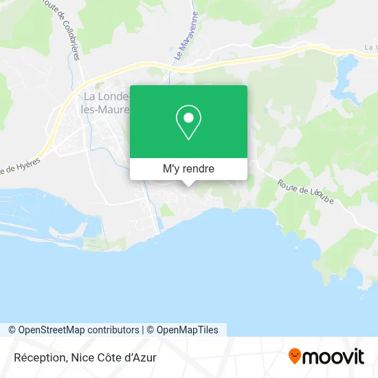 Réception plan