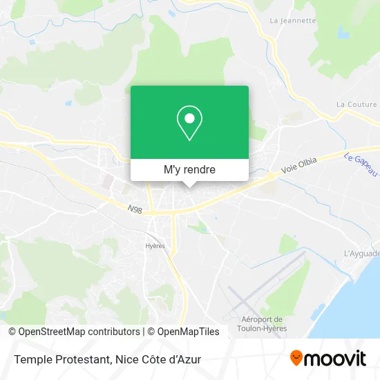 Temple Protestant plan