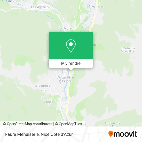 Faure Menuiserie plan