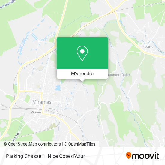 Parking Chasse 1 plan