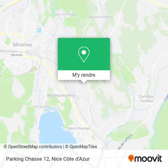 Parking Chasse 12 plan