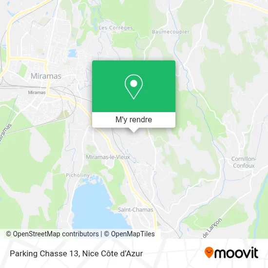 Parking Chasse 13 plan