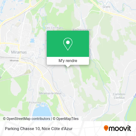 Parking Chasse 10 plan