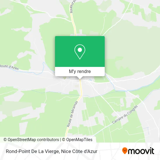 Rond-Point De La Vierge plan