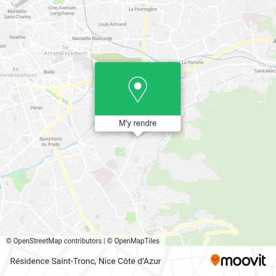 Résidence Saint-Tronc plan