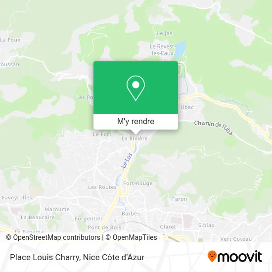 Place Louis Charry plan