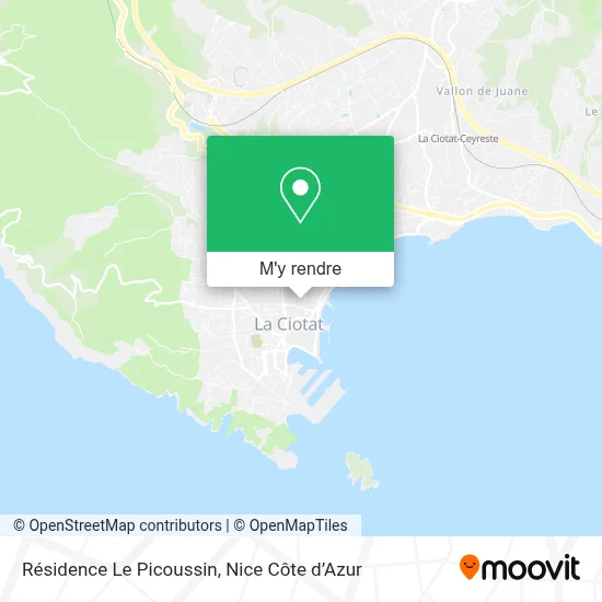 Résidence Le Picoussin plan