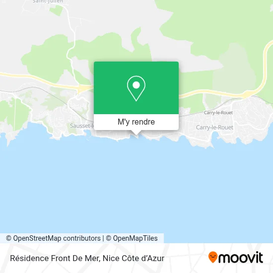 Résidence Front De Mer plan