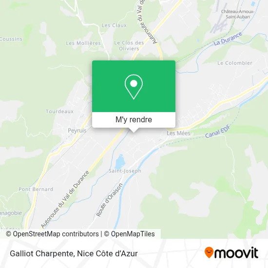 Galliot Charpente plan