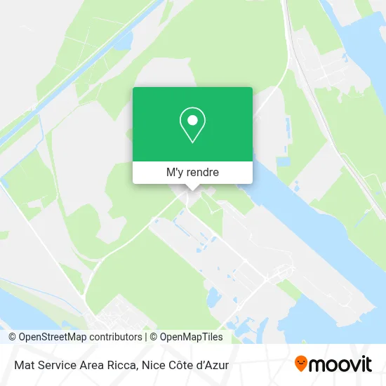 Mat Service Area Ricca plan