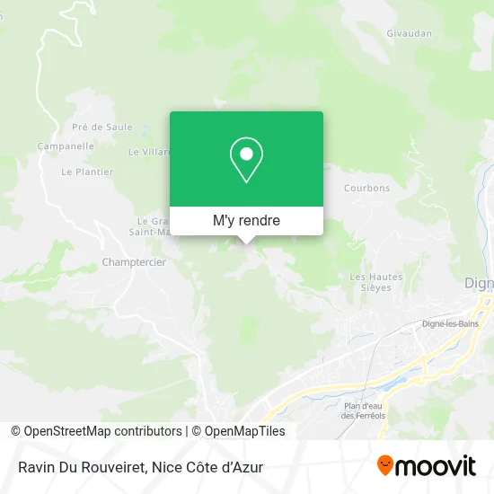 Ravin Du Rouveiret plan
