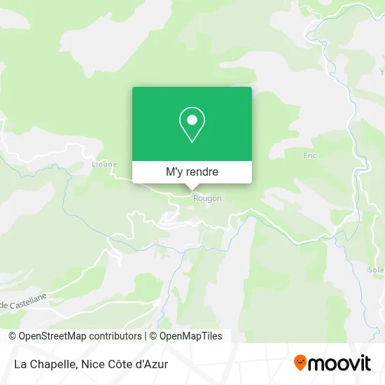 La Chapelle plan