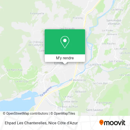 Ehpad Les Chanterelles plan