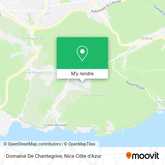Domaine De Chantegrive plan