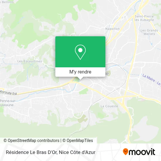 Résidence Le Bras D'Or plan