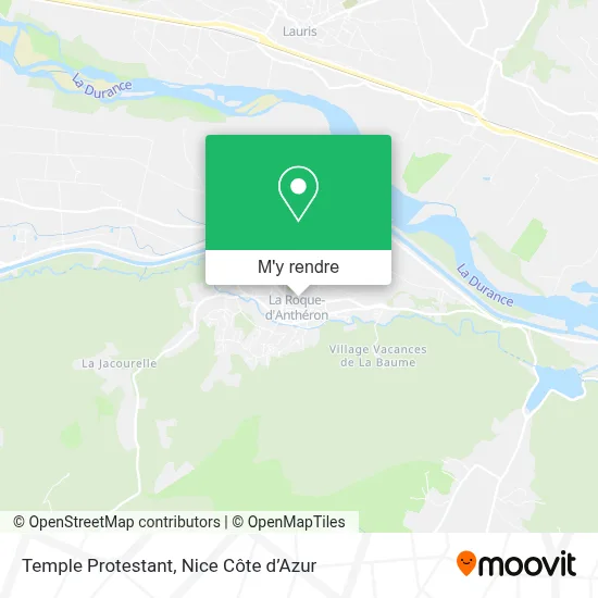 Temple Protestant plan