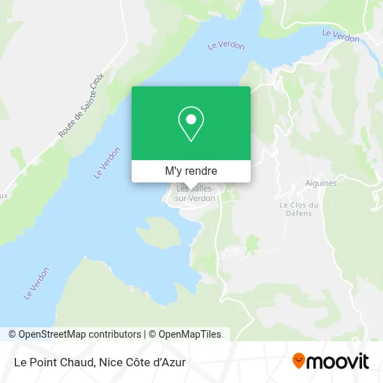 Le Point Chaud plan
