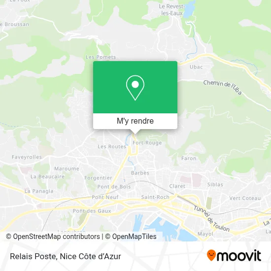 Relais Poste plan