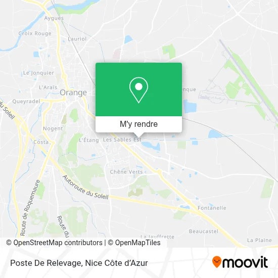 Poste De Relevage plan