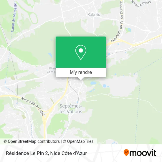 Résidence Le Pin 2 plan