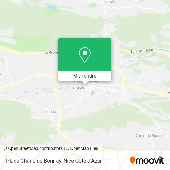 Place Chanoine Bonifay plan