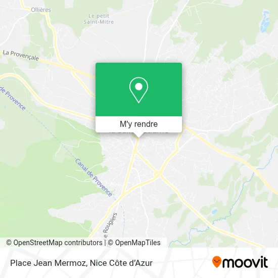 Place Jean Mermoz plan