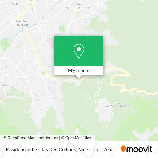 Résidences Le Clos Des Collines plan
