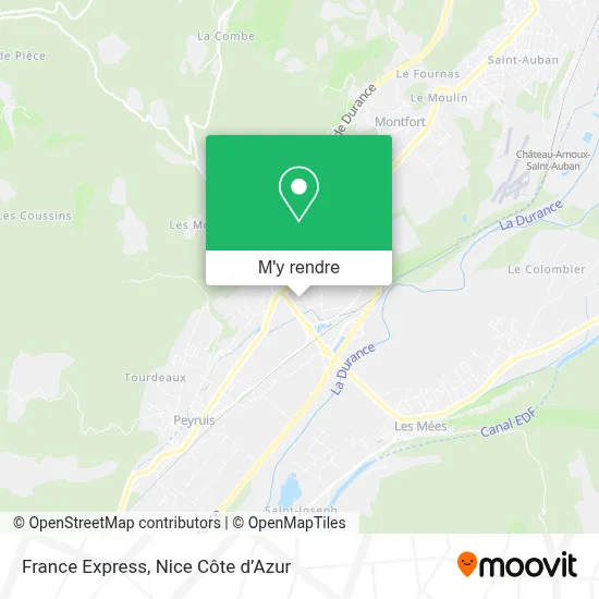 France Express plan
